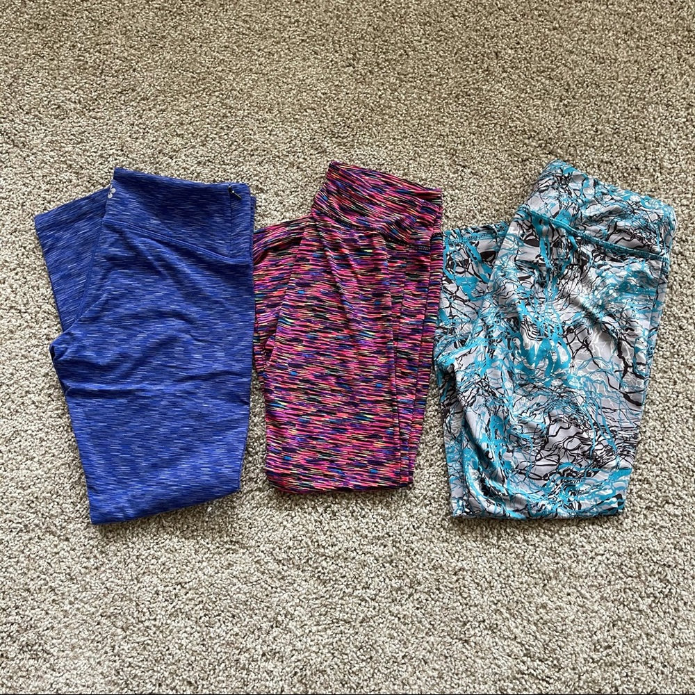 3 Listings 15$! Capri Yoga Pant Lot